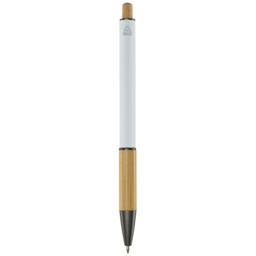 Stylo bille en aluminium recyclé Darius (encre noire) – Image 2