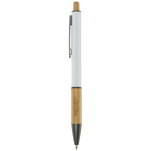 Stylo bille en aluminium recyclé Darius (encre noire) – Image 3