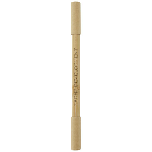 Stylo duo en bambou Samambu (encre bleue) – Image 3