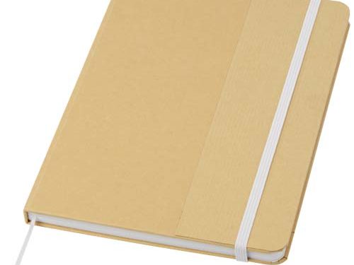 Carnet à couverture rigide A5 Nelida en carton recyclé