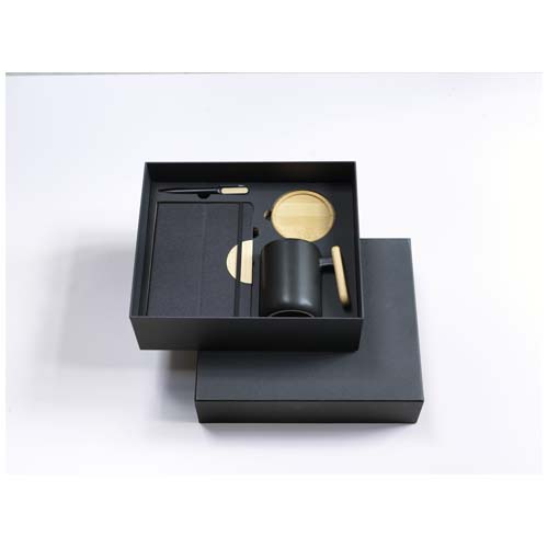 Coffret cadeau Laura avec carnet à couverture rigide A5 et stylo bille (encre noire) – Image 8