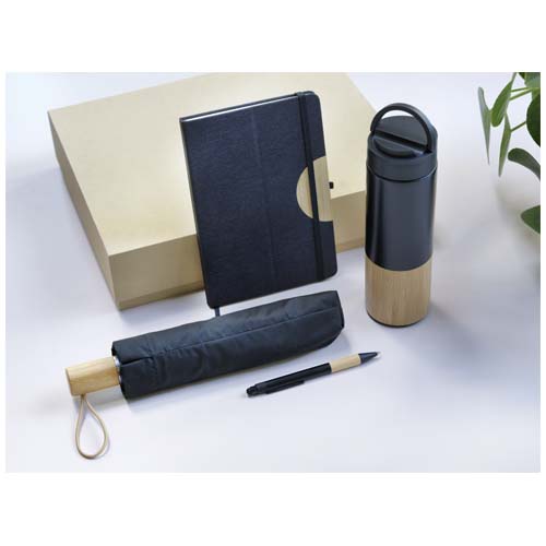 Coffret cadeau Carmen avec carnet à couverture rigide A5 et stylo bille (encre noire) – Image 10