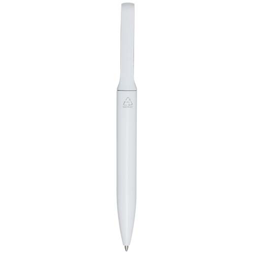 Stylo bille en aluminium recyclé Blanca (encre noire) – Image 3
