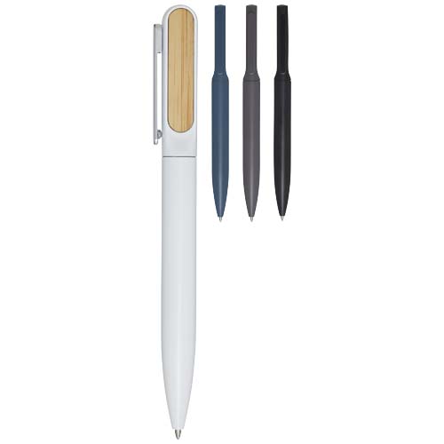 Stylo bille en aluminium recyclé Blanca (encre bleue) – Image 5