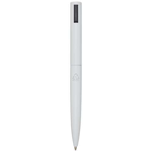 Stylo bille en aluminium recyclé Juana (encre noire) – Image 3