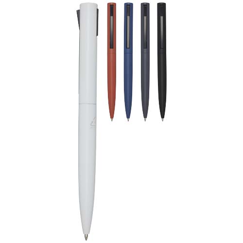 Stylo bille en aluminium recyclé Juana (encre bleue) – Image 5