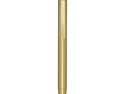 Stylo bille en laiton recyclé Beatriz (encre noire)