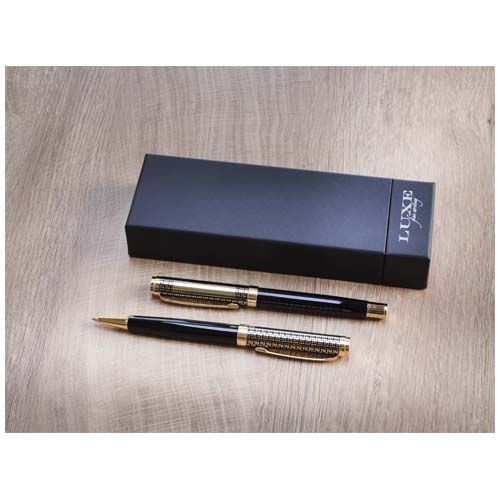 Parure Legato stylo bille et stylo roller (encre bleue) – Image 7