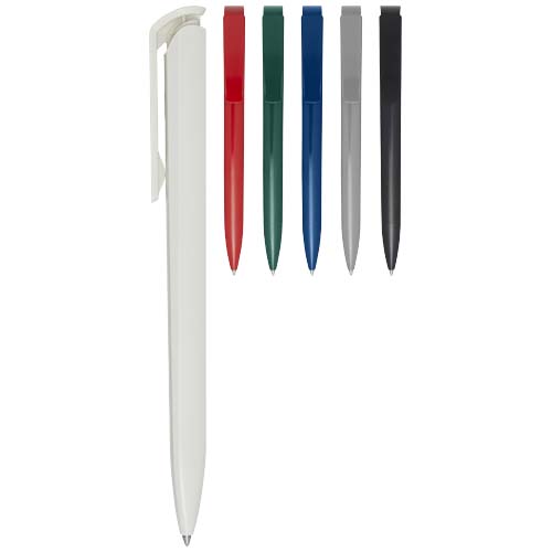 Stylo bille en plastique recyclé Lucia (encre bleue) – Image 6