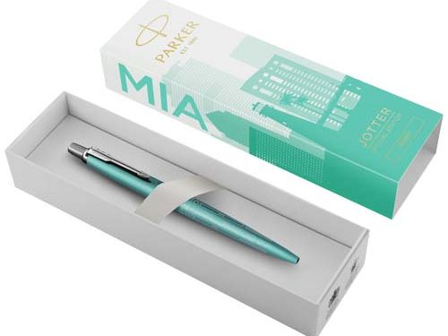 Stylo bille Parker Jotter SE Global Icons (encre bleue)
