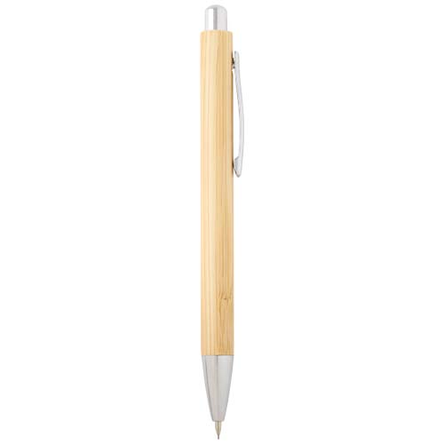 Set stylo bille et porte-mine Oblys en bambou (encre noire) – Image 5