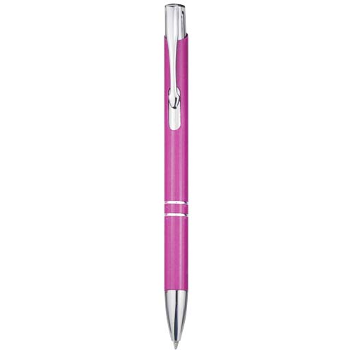 Stylo bille en aluminium recyclé Moneta (encre bleue) – Image 10