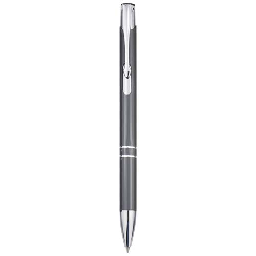 Stylo bille en aluminium recyclé Moneta (encre bleue) – Image 13