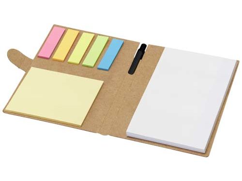 Livret à notes autocollantes Swift avec stylo bille (encre noire)