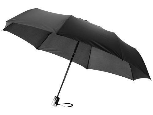 Parapluie 21.5" 3 sections ouverture fermeture automatique Alex