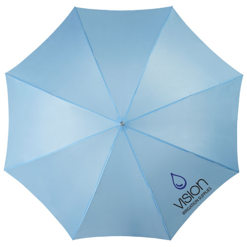 Parapluie 23" à ouverture automatique avec poignée en bois Lisa – Image 4