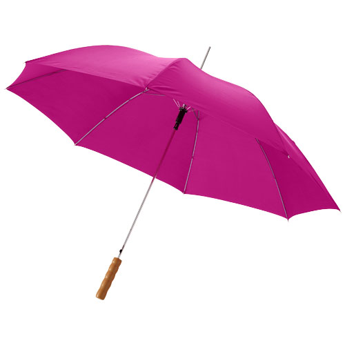 Parapluie 23" à ouverture automatique avec poignée en bois Lisa – Image 7
