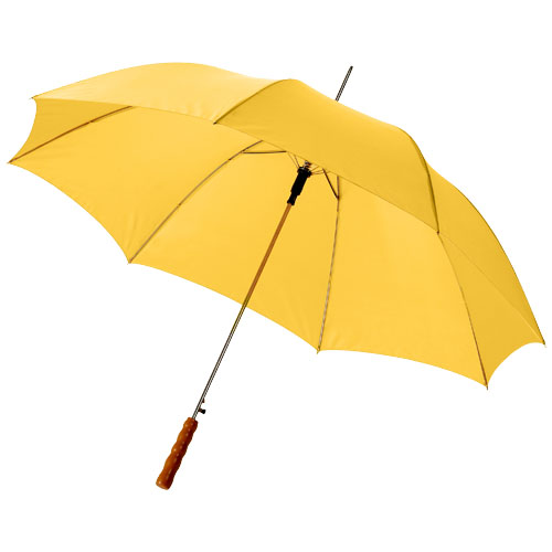 Parapluie 23" à ouverture automatique avec poignée en bois Lisa – Image 9