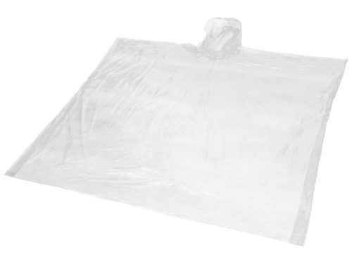 Poncho jetable pour la pluie Mayan recyclé certifié GRS avec pochette de rangement