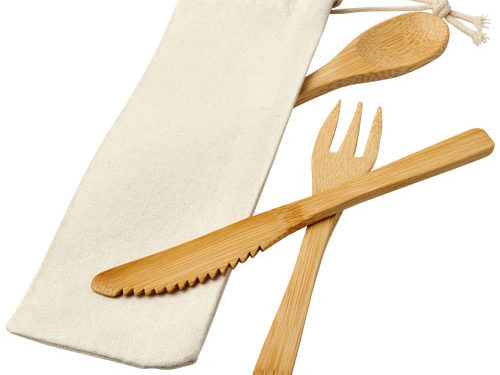 Ensemble de couverts Celuk en bambou