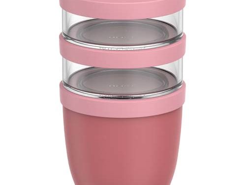 Pot repas Mepal Ellipse 3 pièces de 500 ml + 2 x 200 ml