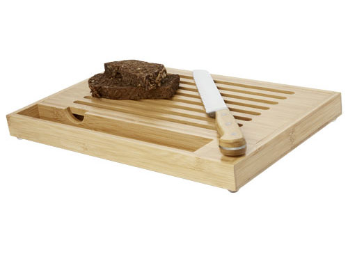 Planche à découper en bambou Pao avec couteau