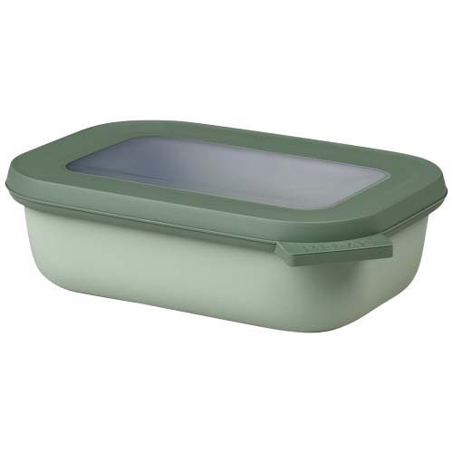 Mepal Cirqula 500 ml, saladier rectangulaire à plusieurs compartiments – Image 2