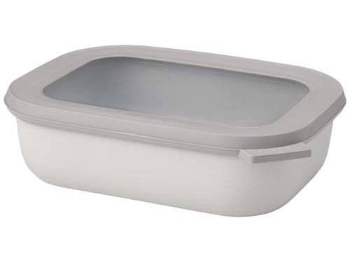 Mepal Cirqula 1 000 ml, saladier rectangulaire à plusieurs compartiments