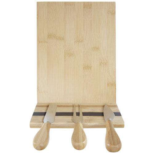 Plateau à fromage et accessoires magnétiques Mancheg en bambou – Image 5