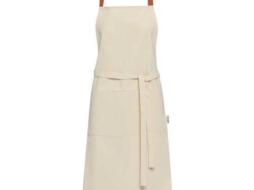 Tablier Nia en coton recyclé 200 g/m²