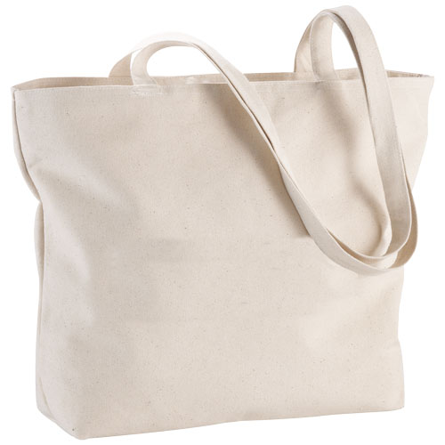 Sac shopping zippé coton 320 g/m² Ningbo 15L – Image 6