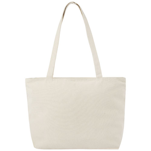 Sac shopping zippé coton 320 g/m² Ningbo 15L – Image 2