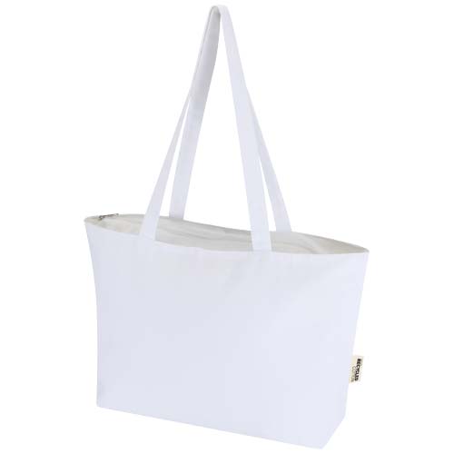 Sac shopping zippé coton 320 g/m² Ningbo 15L – Image 9