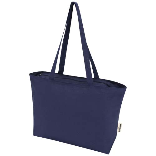 Sac shopping zippé coton 320 g/m² Ningbo 15L – Image 10