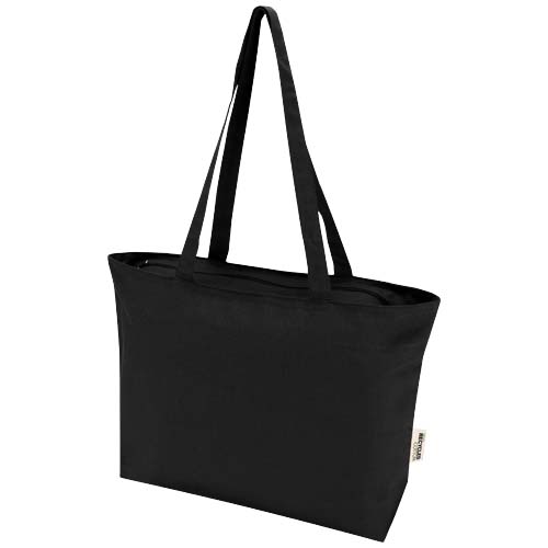 Sac shopping zippé coton 320 g/m² Ningbo 15L – Image 11