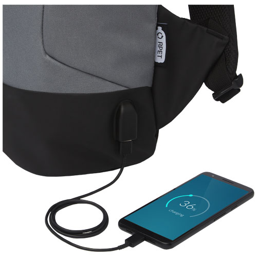 Sac à dos anti-vol Cover en RPET certifié GRS 18L – Image 6