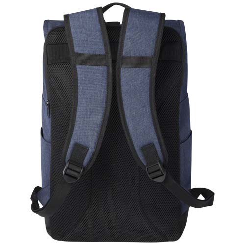 Sac à dos Libra recyclé GRS avec rabat enroulable pour ordinateur portable de 15,6" 12L – Image 3