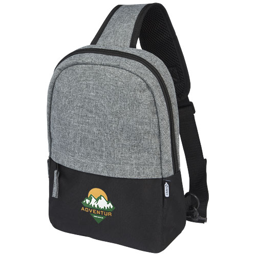 Sac à bandoulière Reclaim GRS recyclé bicolore de 3,5 L – Image 4