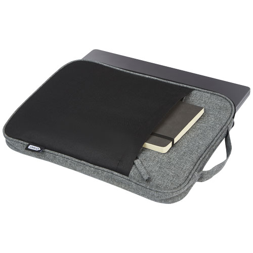 Housse pour ordinateur portable Reclaim 14" recyclé GRS bicolore de 2,5 L – Image 5