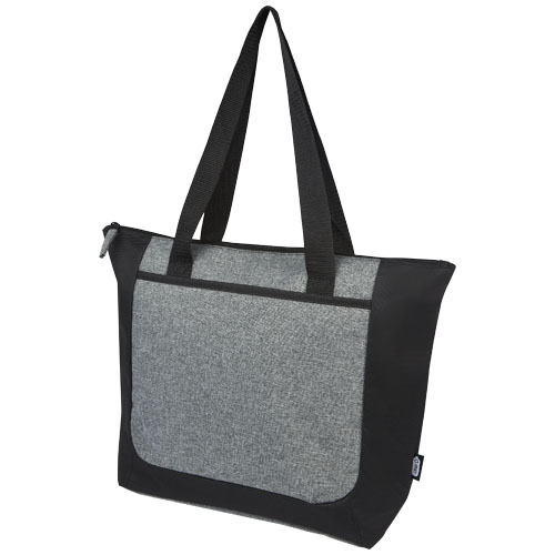 Sac shopping Reclaim recyclé GRS bicolore à fermeture éclair de 15 L