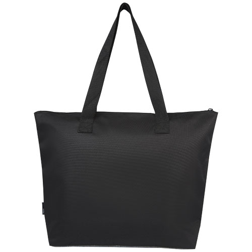 Sac shopping Reclaim recyclé GRS bicolore à fermeture éclair de 15 L – Image 3