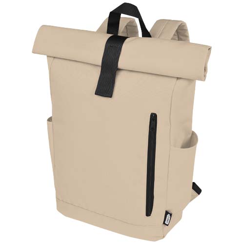 Sac à dos Byron de 18 L en RPET GRS 15,6" avec dessus enroulable