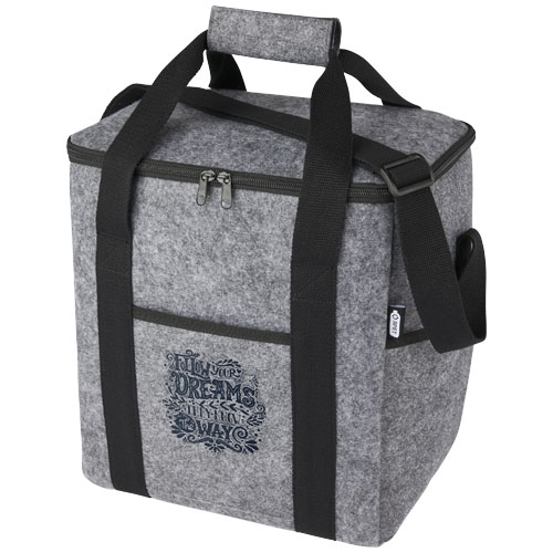 Sac isotherme Felta pour boissons en feutrine recyclée GRS de 21 L – Image 4