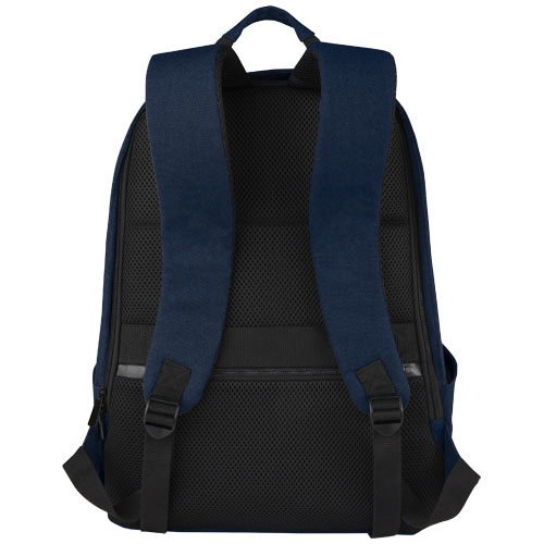 Sac à dos anti-vol pour ordinateur portable Joey de 18 L en toile recyclée GRS 15,6 pouces – Image 3