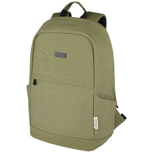 Sac à dos anti-vol pour ordinateur portable Joey de 18 L en toile recyclée GRS 15,6 pouces – Image 9