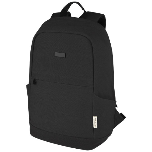 Sac à dos anti-vol pour ordinateur portable Joey de 18 L en toile recyclée GRS 15,6 pouces – Image 11