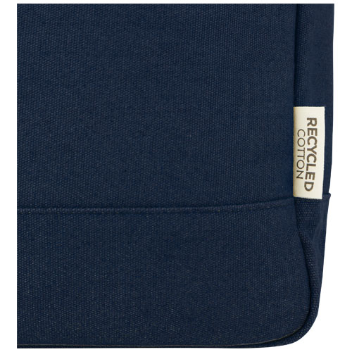 Sac à dos pour ordinateur portable Joey de 15 L en toile recyclée GRS 15 pouces avec dessus enroulable – Image 8