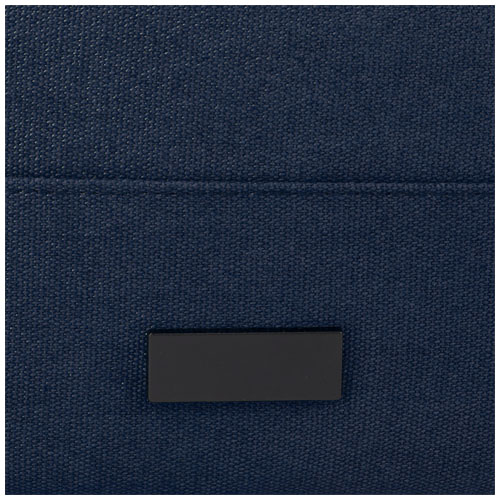 Sac à dos pour ordinateur portable Joey de 15 L en toile recyclée GRS 15 pouces avec dessus enroulable – Image 7
