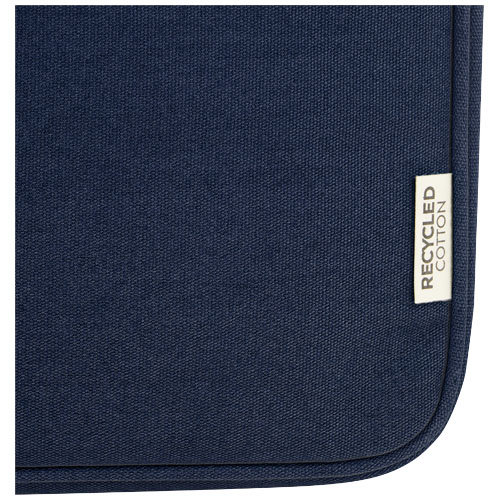 Housse pour ordinateur portable Joey de 2 L en toile recyclée GRS 14 pouces – Image 7