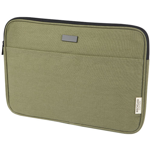 Housse pour ordinateur portable Joey de 2 L en toile recyclée GRS 14 pouces – Image 8